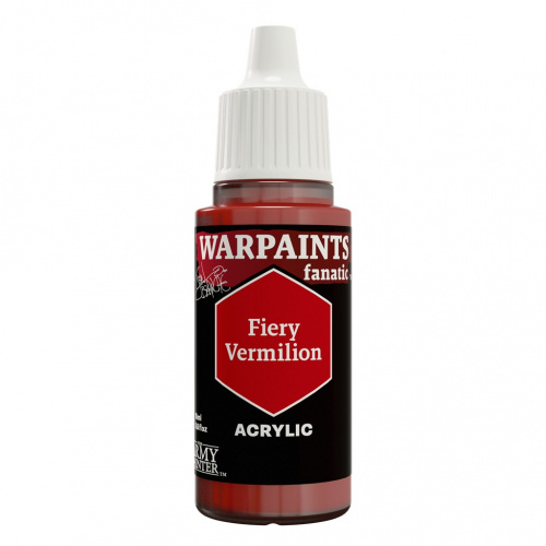 The Army Painter: Warpaints - Fanatic - John Blanche - Fiery Vermilion